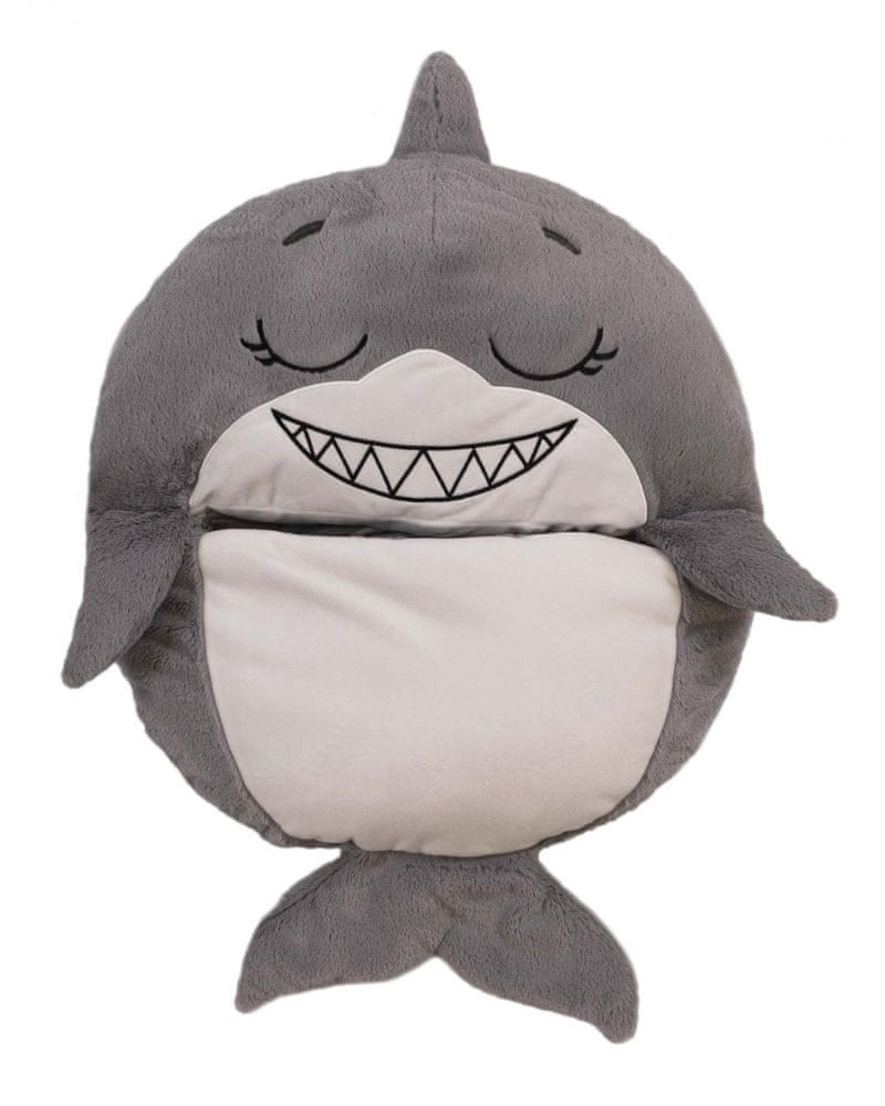 Happy Nappers Spacáčik Uspávačik Šedivý žralok Shak - rozbalené